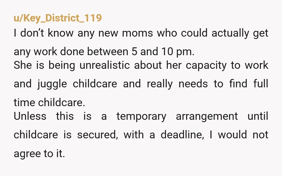 u/WEM-2022
Remote work is NEVER a substitute for childcare.
They are being paid to be fully present.
End of discussion.