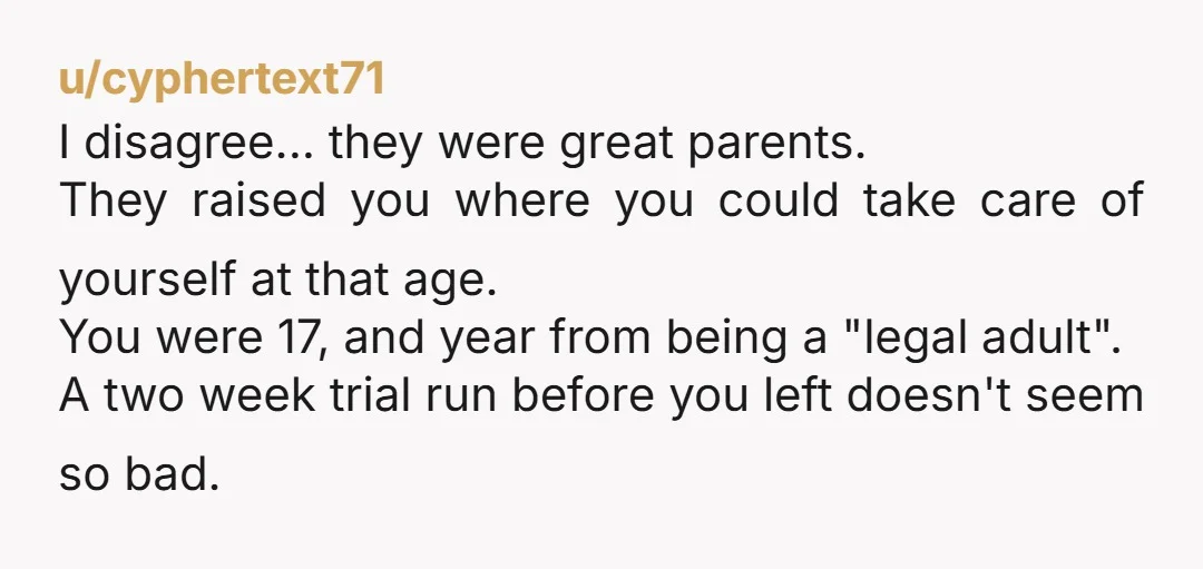 u/pasta666sauce That’s why we have skills to deal with reality and younger generations don’t. They may or may not have been good parents but I don’t think this makes them...