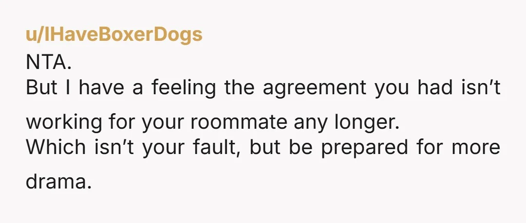 u/celticmusebooks
TELL her that if it's a problem she needs to stop bringing people into the apartment when you're working.
Problem solved.