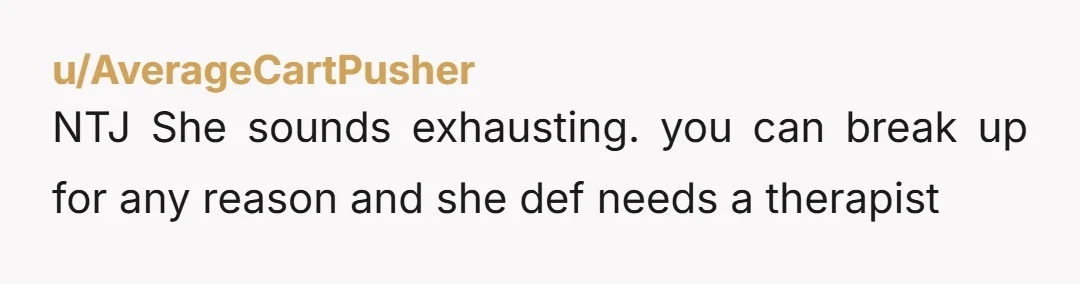 u/Hot-Kaleidoscope2152
Jesus does she hate your laugh too? Is smiling too much also forbidden?