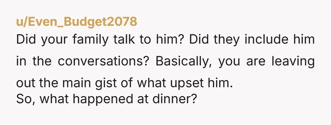 u/Available-Algae-3034 My opinion is that this is controlling behavior and he's being manipulative. He was upset about only speaking for 20 seconds at a time, but thought it was perfectly...