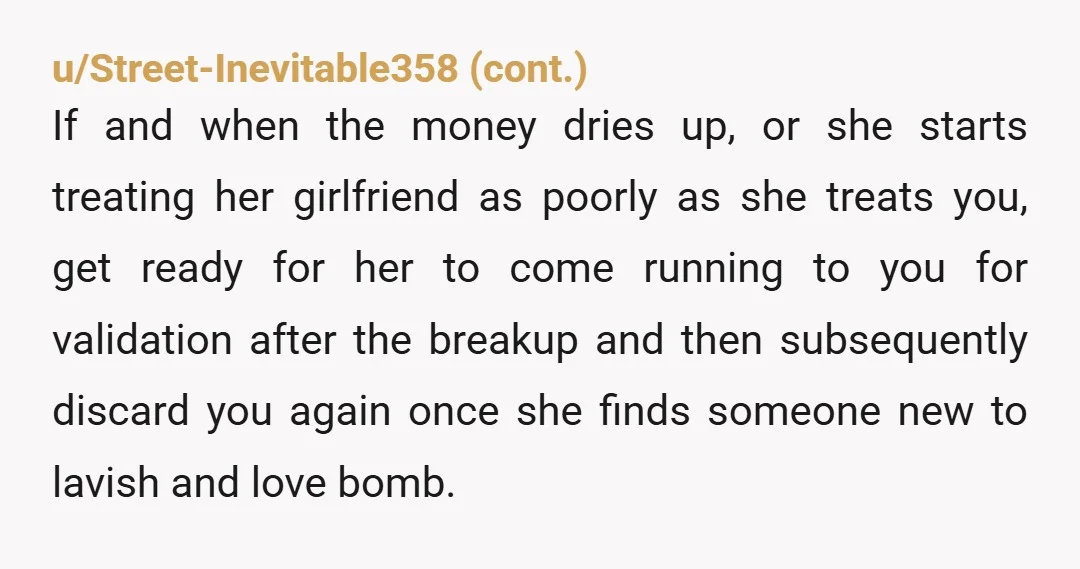 u/Mandiezie1 NTA but you just overlooked why she doesn’t help you; she doesn’t like your partner and by proxy will not help you help him. Is it fair? No. And...