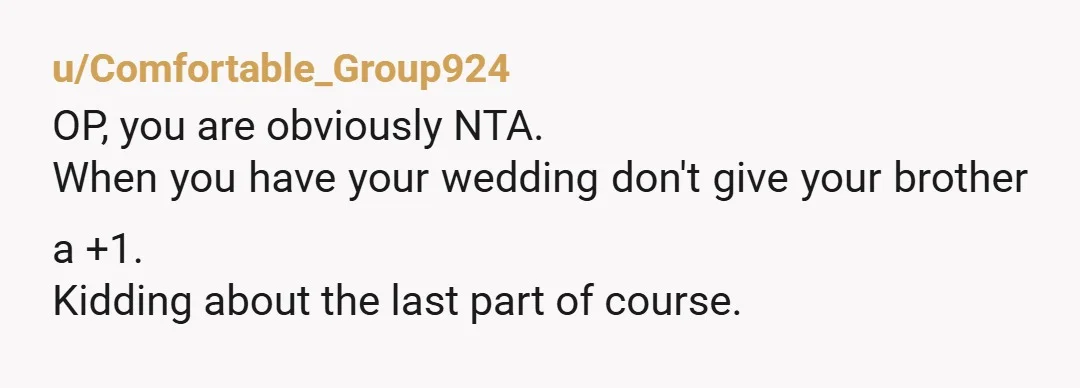 u/firedncr24
NTA. Your family sucks. Does your brother and SIL have any explanation other than being bigots?