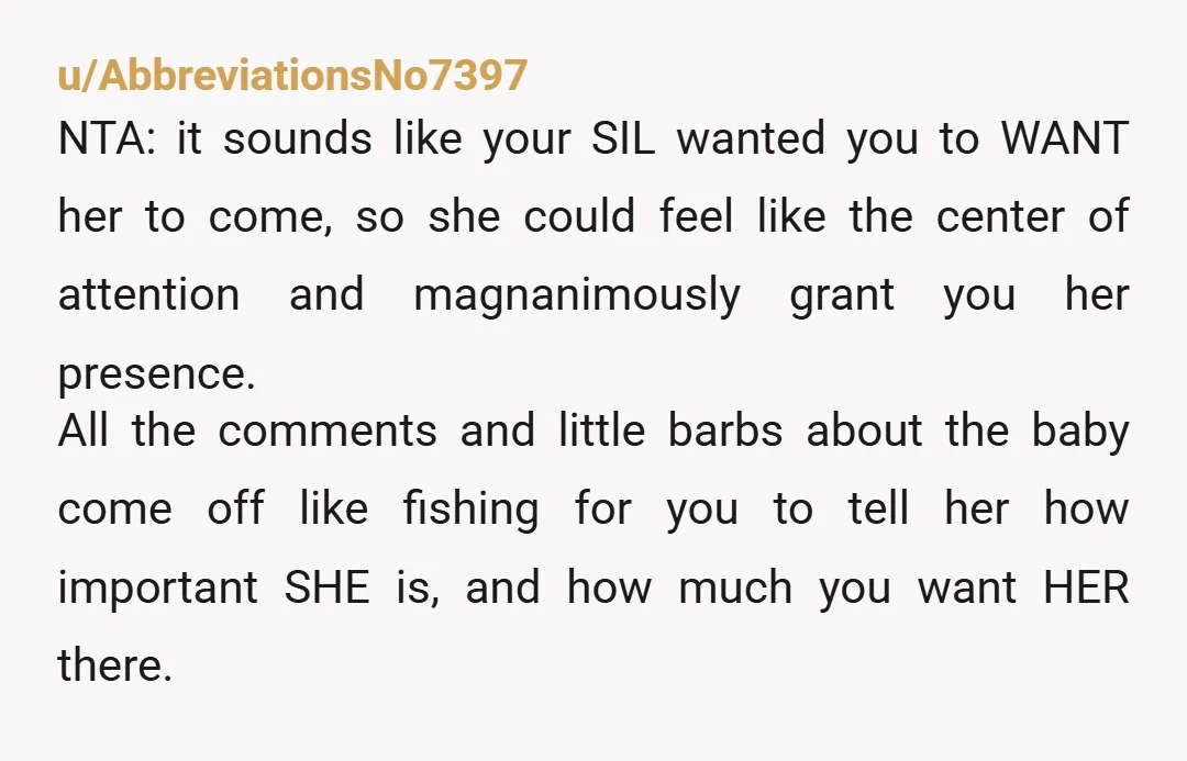 u/liata99 NTA They are alienating themselves. Them- Why won't you let us see our grandkid?! Apologize to our spoiled brat of a daughter and us! You- Well... you can come...