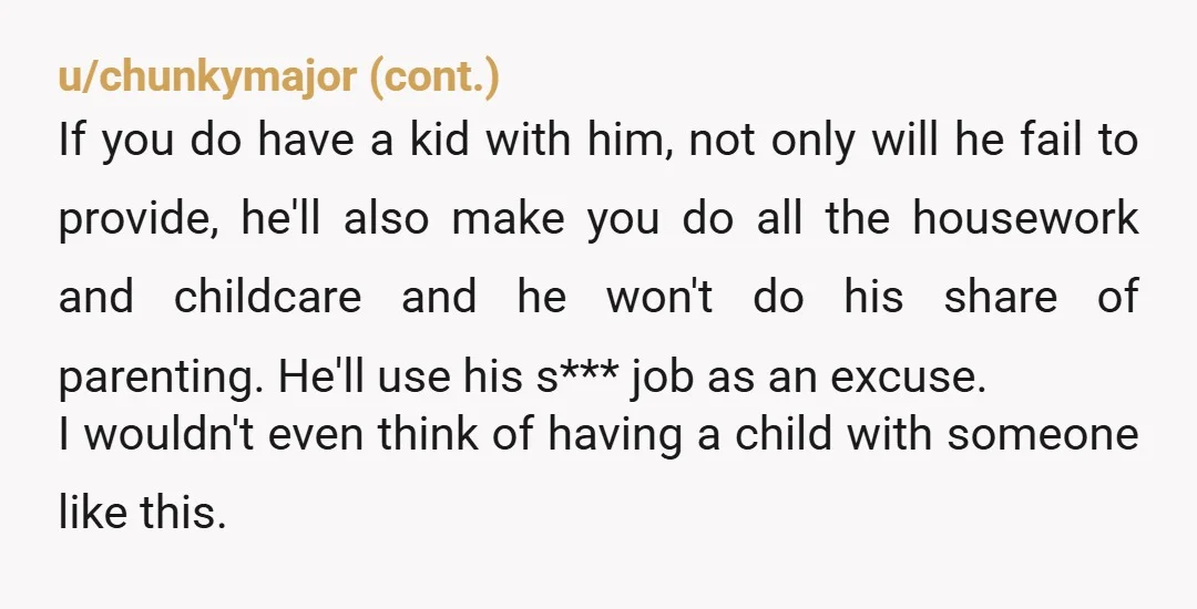 u/gleaming-the-cubicle
Why is he tanking his life for his boss?
I don't think these are genes that should be passed along