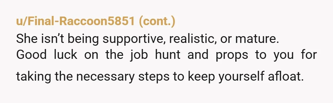 u/filifijonka She’s not mature enough to be in a relationship. Look for someone with a bit of perspective and brains.