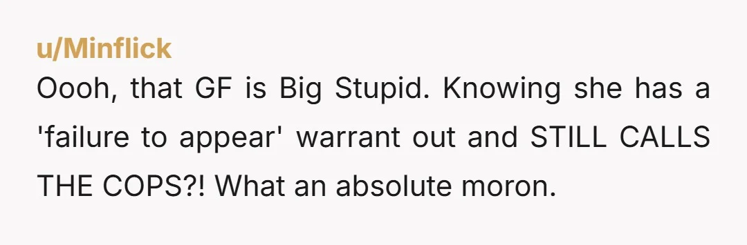 u/Fortuitous_Event I'm laughing at the part where she knows OOP actively wants her out and yet still left the house, with her belongings exposed, to go out for dinner. Like...