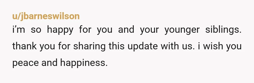 u/DisneyBuckeye I'm so happy for you! It's kind of interesting. Because when people grow up in a traumatic situation, they tend to either emulate as they get older or go...