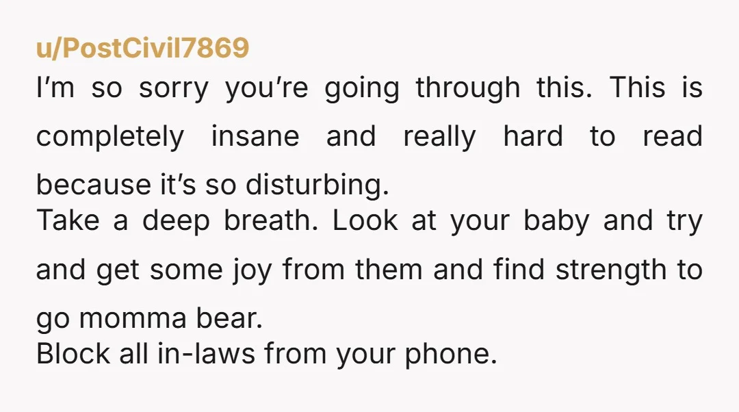u/Certain-Somewhere438 nah your husband messed up big time here. giving his mom a key during labor without asking you and letting her rearrange everything is wild. you needing space after...