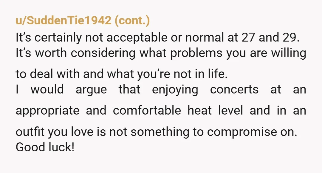 u/elektricniorgazam
Ew, gross. Get yourself a new boyfriend, this controlling behaviour will only get worse