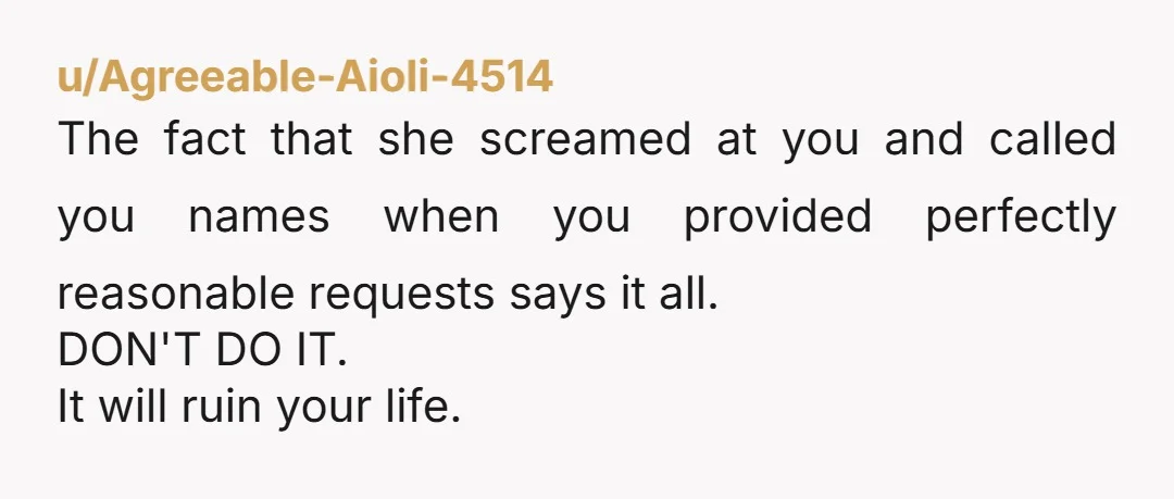 u/Natural_Garbage7674 NTA. If she doesn't like your house rules then she doesn't have to live in your house. Lucky she isn't there. She's only this mad because she thought that...
