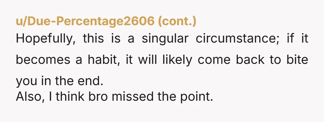u/Spiritual-Bridge3027 YTA because you are literally treating your wife as a stupid person whose opinions don't matter.