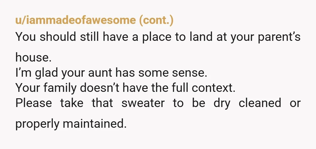 u/Sea_Roof3637
“If you don’t want people to think you’re a bad father, don’t be a bad father.” NTA