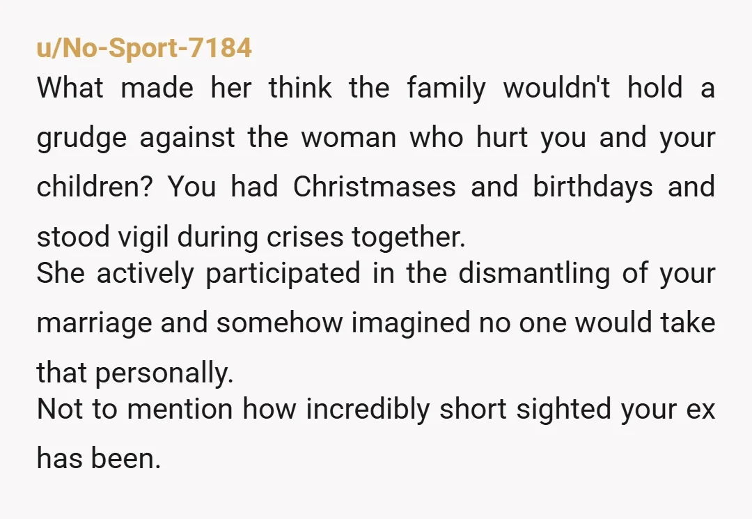 u/Adelucas My uncle has had several kids by several wives. My grandmother never made a big deal about it as they were her grandchildren, and obviously when they were younger...