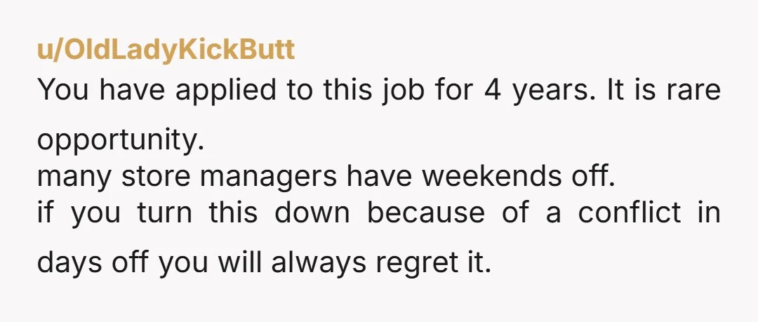 u/Upstairs-Kale-3794 If she's already making $125k a year as a store manager at age 22, it seems like she's on a pretty fast track to upper management. That would probably...