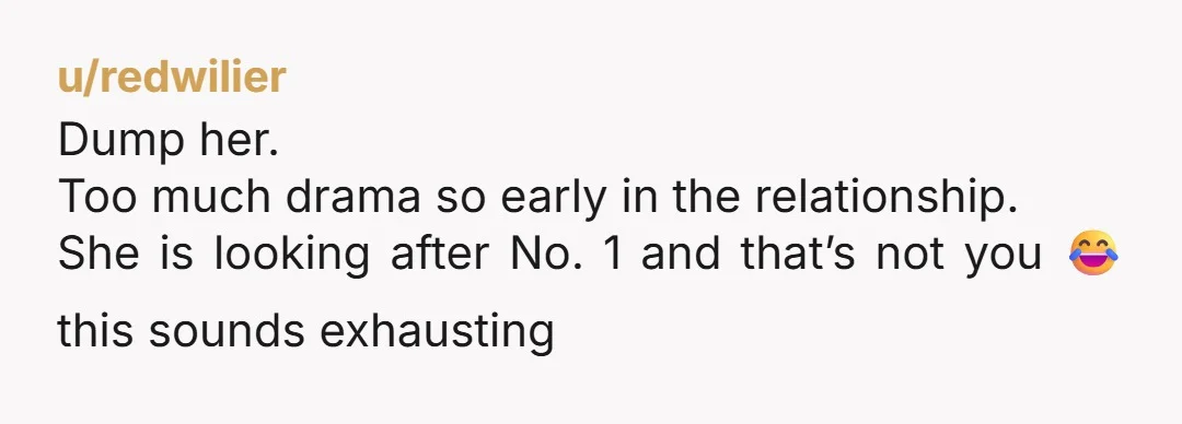 u/BlenderFrogPi Make a list of chores you hate and then negotiate. If you can't negotiate and navigate splitting something as benign as chores, the relationship will never work.
