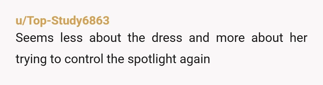 u/whatswrongwithfolks Looks like wedding planning is going to be fun. Take notes for your future wedding nightmare posts. I would just keep as far away from her as possible and...