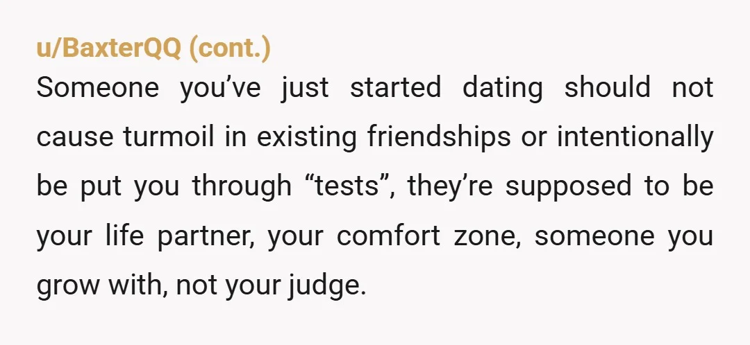 u/ReasonableCookie9369
Why are you marrying someone that thinks supporting a friend in need is wrong? Feels like a weird choice for your forever person to me