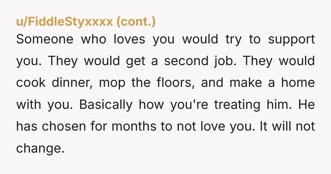 u/mysterygirlnextdoorx Girl he's living posh with your money because he's using you as a low interest bank account you need to get your name off that lease before he drains...