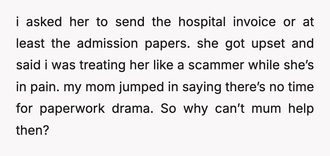 u/LissaBryan
"Oh my goodness! I'm on the way to the hospital right now! What is your room number?"
