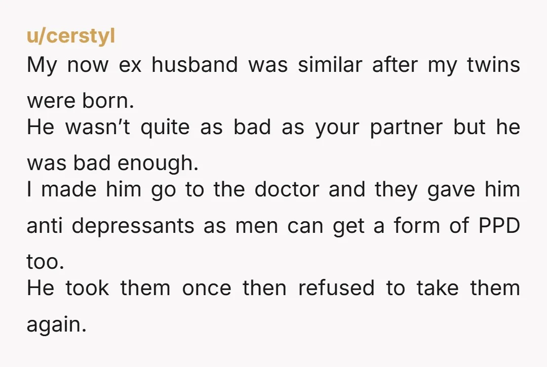 u/FlowersBooksHistory
You are a single parent.
Unfortunately he is not going to change.
You have to decide to either accept this or leave.