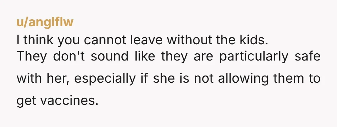 u/emccm What is your plan for your children? I notice you say “me leaving might convince …”. Where will the children be when you walk out on the family and...