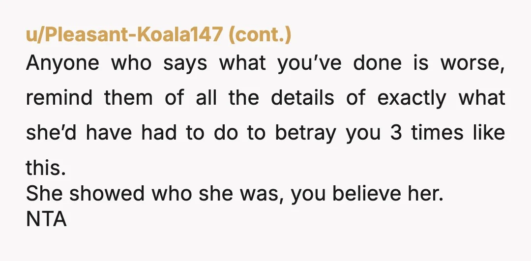 u/lucychanchan NTA. She only wants a relationship to try and sabotage your life. Your sister is toxic and probably has some kind of sibling rivalry with you hence the cheating...