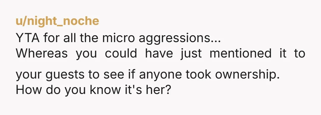 u/Ebbnflo25
YTA! If it bothers you, stop inviting them to your house.
Oh wait, you took care of that with your final disgusting comment.