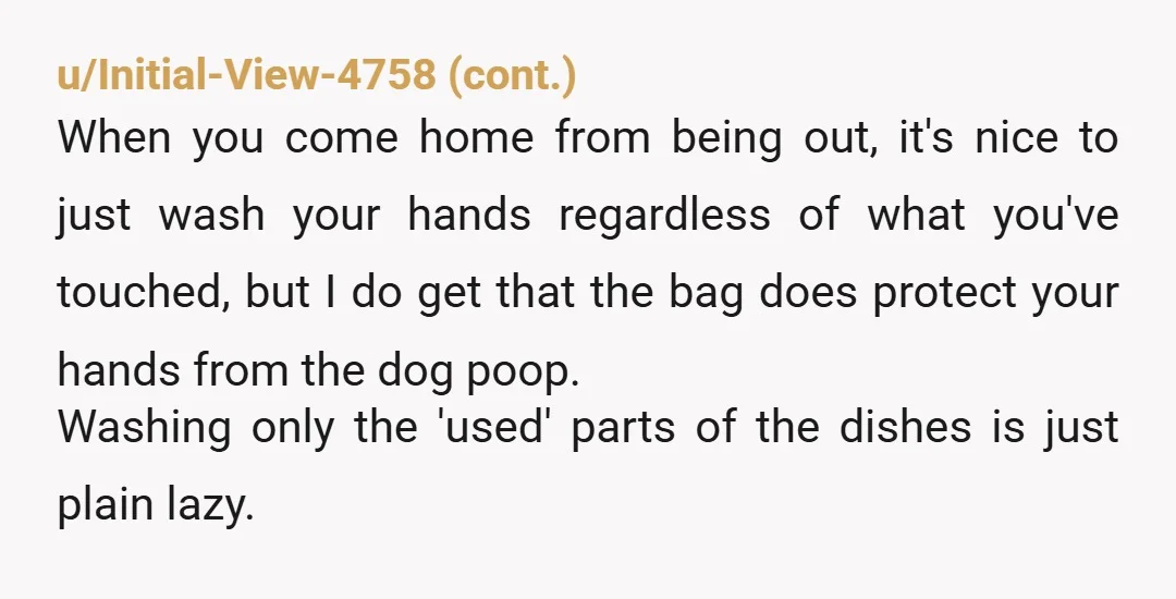 u/Fearless-Cloonie The point is that it bothers you. A kind and considerate partner would change his behaviour for tgat reason alone. I sense trouble ahead...