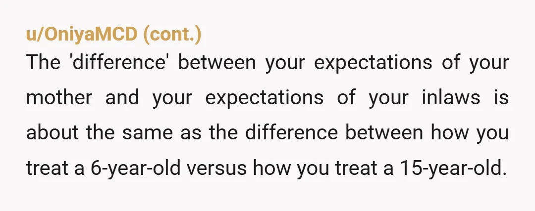 u/Kami_Sang NTA - your ILs are not more important than your Mom. Your wife can figure out her parents and ypu deal with your Mom. They are selfish, putting their...