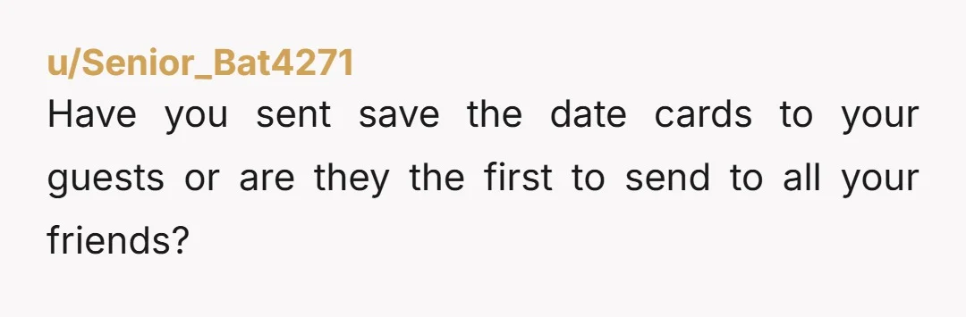 u/Sognatore24
Send your regrets ahead of the RSVP deadline and buy them a gift off their registry.
The way they proceed is their business! 