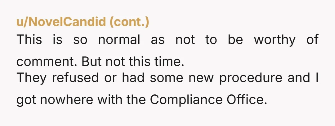 u/Few_Variation_7962
Write a google review of the firm saying they’re trash because they served you incorrectly - twice.