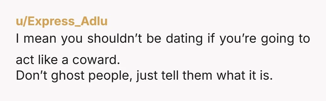 u/LetterheadBubbly6540 You „ghosted“ / ignored her twice, once when you were still interested in her.  It really isn’t important whether Reddit says you are an AH, but I can tell...