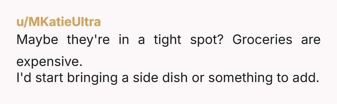 u/Legal-Challenge7578 YTA for finishing the lot. Did you even ask if anyone else wanted any? You said your mum was still hungry too. Maybe eat before you go, if your...