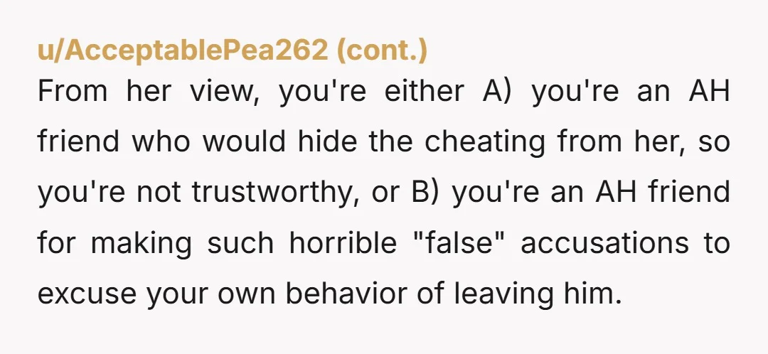 u/One_Business5398 NTA. Telling the truth isn't " blowing it out of propotion" - it's giving Teagan the information she needs to make an informed choice. Luca ruined this relationship the...