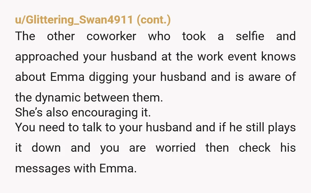 u/frogwoman82 There's a reason why we don't get married before our brains have finished developing. He doesn't have the maturity or respect for your marriage. He's only ever known you...