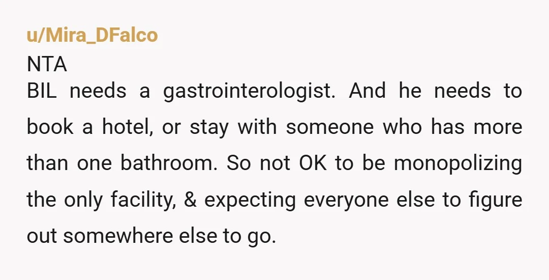 u/pocketrocket-0
He's got be doing drugs in there.
Even folks with IBS are instructed not to just sit on the toilet if nothing's actually coming out