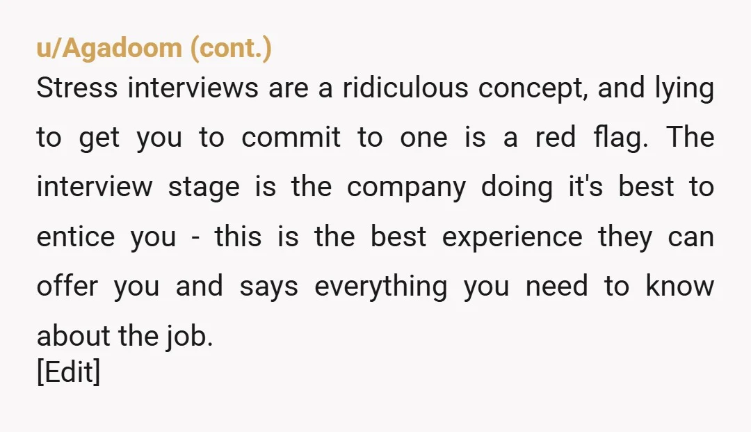 u/DonkeyOtherwise I had a pretty similar experience recently. After an initial HR call, they scheduled what was supposed to be an “intro” call with the team. It was booked for...