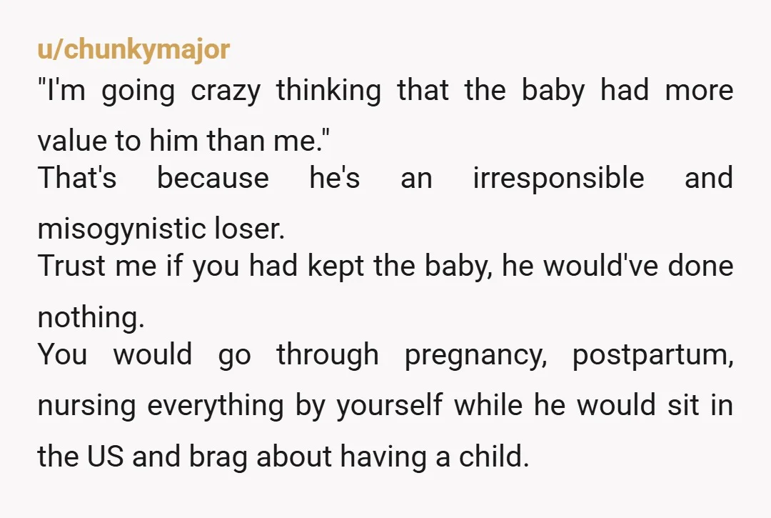 u/WildlifePolicyChick
Better to find out now.  Wave goodbye and take care of yourself!