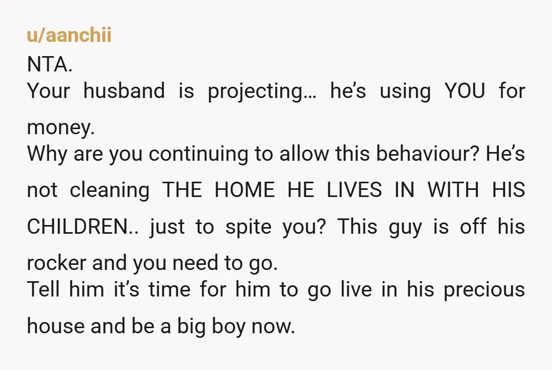 u/lwid77
You're the AH if you stay with him.  He's shown you who he is.