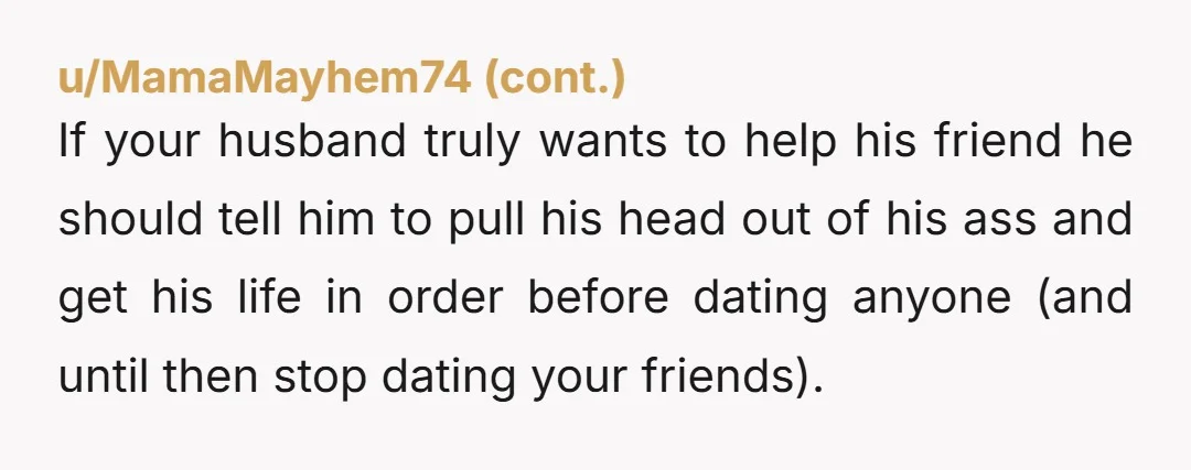 u/NoWonder375 Why was this his “only chance” to get married? NTA you protected your friend, but I wouldn’t think of this so gravely.