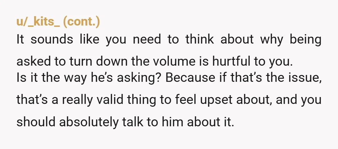u/RocknRight
I think you need to moderate your volume and consider the environment you’re in.
