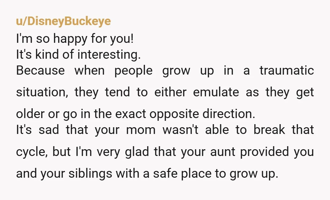 u/Truebeliever-14
I’m so glad you took charge of your life, things are looking up!