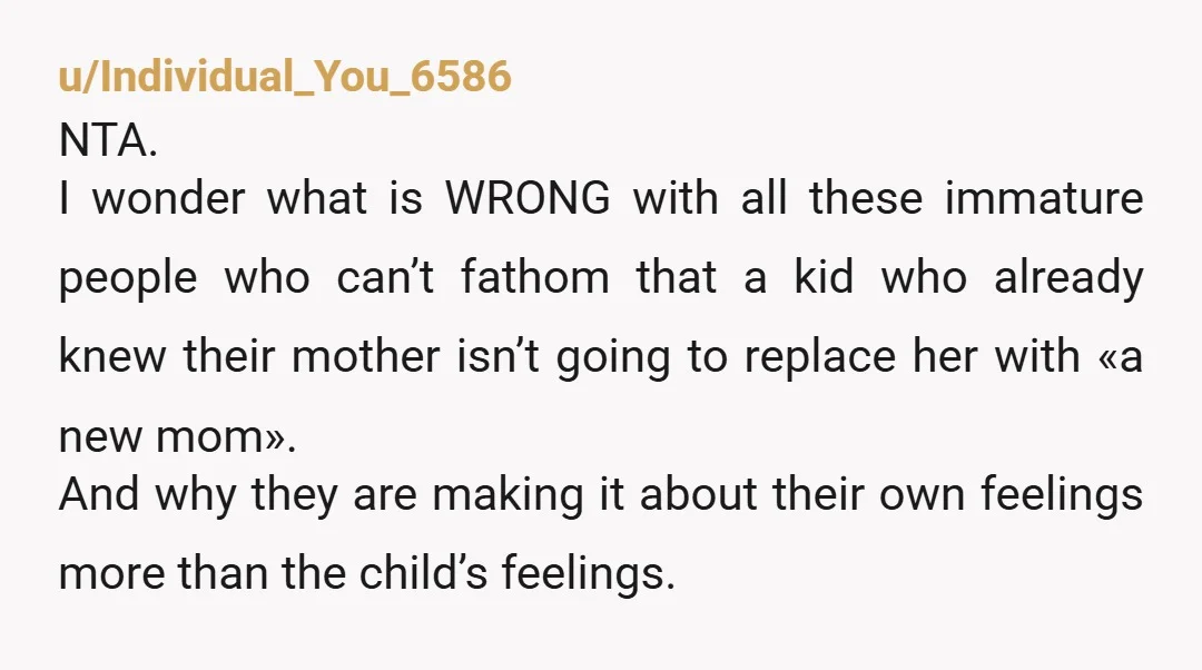 u/Knittingfairy09113 NTA She was never entitled to be part of the conversation as she isn't your parent and doesn't get to decide if things should change. If she is struggling...
