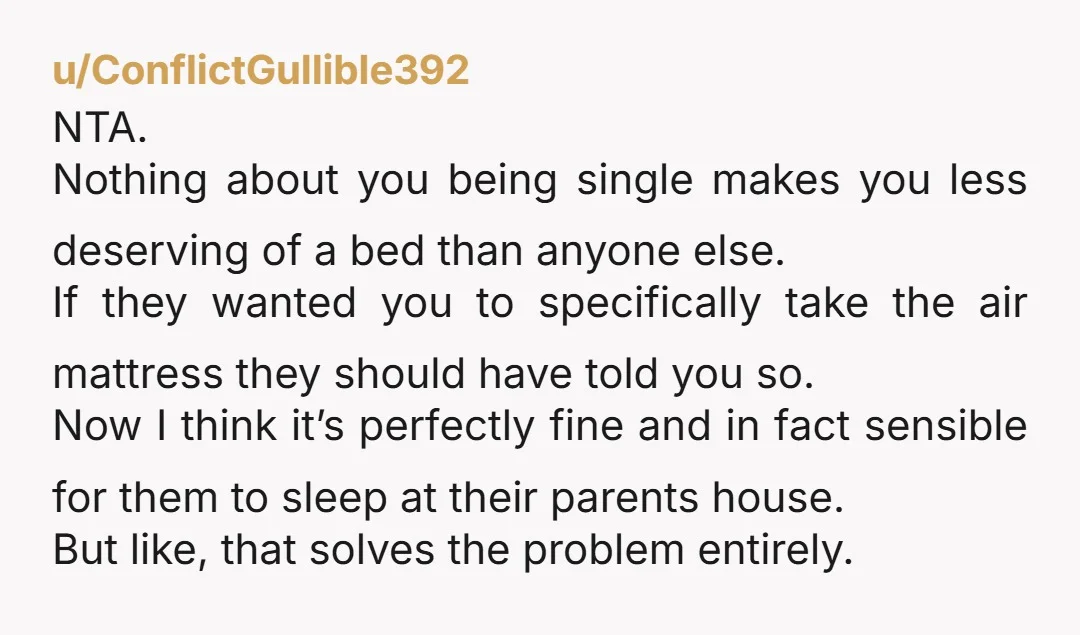 u/Maleficent-Shop-7178 ESH-lite. The group should’ve worked this out ahead of time, because with 4 bedrooms and 5 sleeping groups, this was an obvious issue waiting to happen. But also, let’s...