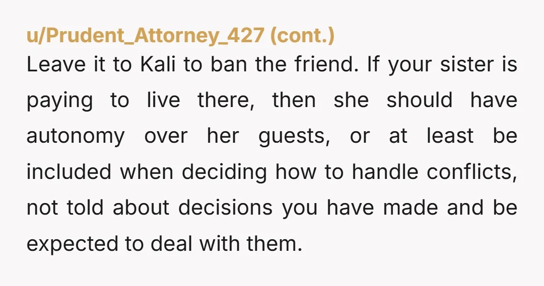 u/Sea-Appearance-5330
NTJ!
Your house, your rules
And if Bethany wasn't such a B, (Or KAREN) there would be no problem.