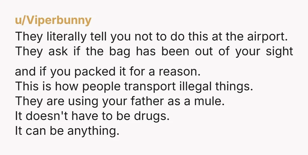 u/Useful_Cicada_5635
The actual smartest thing might be to do what one comment said and bring the suitcase to the police station.