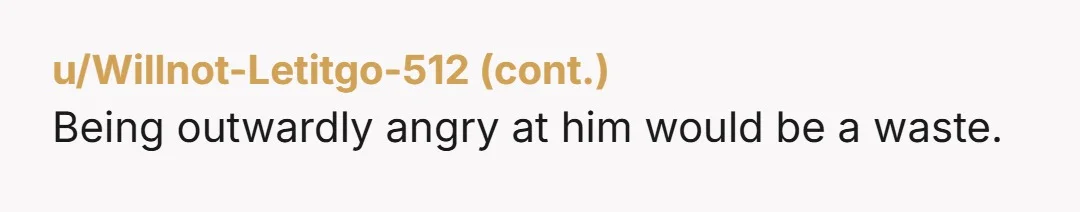 u/Garden-twitch NTA but you should seek counseling for your peace if mind. You can't let that woman eat your whole existence. Rent a convertible and take your nephew out for...