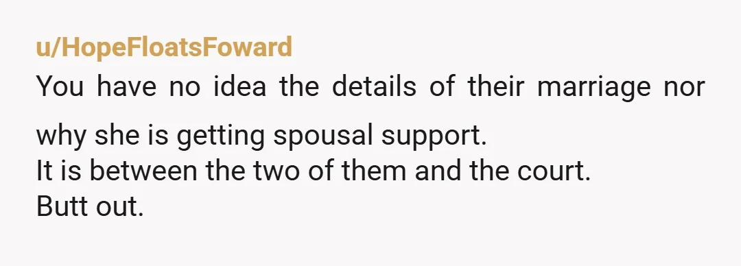 u/Imaginary-Yak6784 YTA. Not your marriage. Not your divorce. If your dad wants out he needs to head back to court. Remarriage is a good reason to ask the court to...