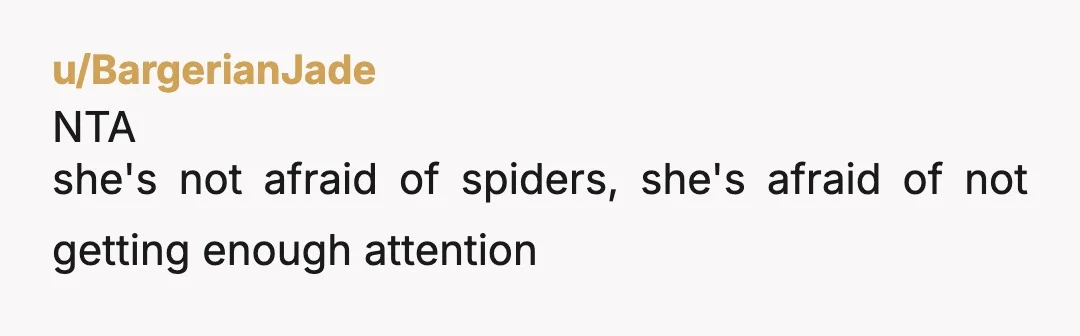 u/GoblinLoblaw
NTA it’s not your job to babysit her through life. She needs therapy if it’s actually that bad.